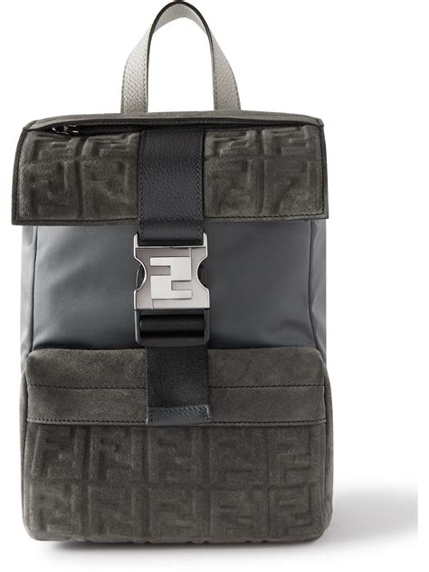 fendi mini logo backpack|fendi sling bag for men.